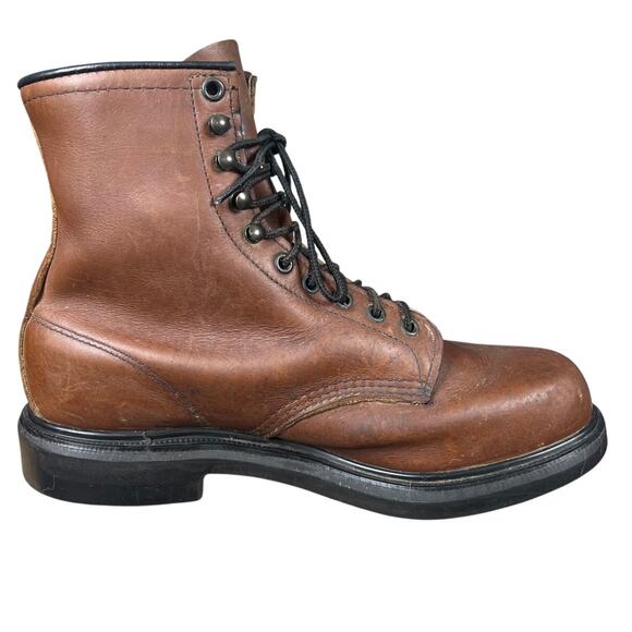 Red Wing Men’s 953 Supersole Brown Leather Work Boot Size 9.5 EEE main image 8